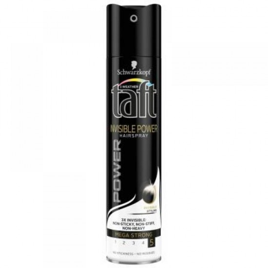 Taft lak 250 ml Invisible power