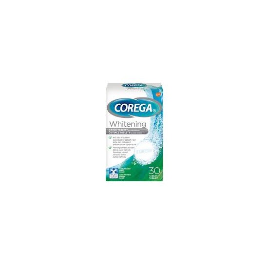 Corega Tabs 30ks whitening