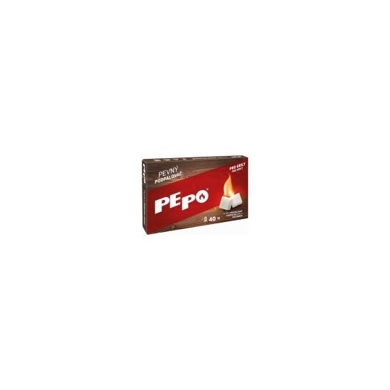PEPO 300g pevný podpalovač 40ks krabička