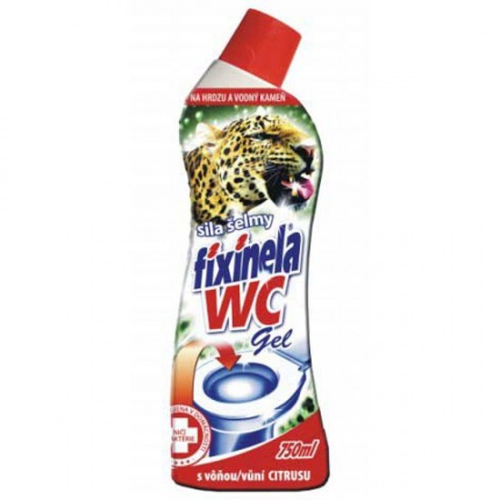 Fixinela WC gél 750ml  CITRUS