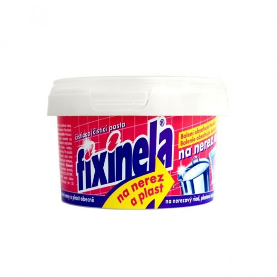 Fixinela čistiaca pasta 200g-nerez/plast