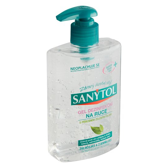 Sanytol Gel dezinfekčný na ruky 250ml