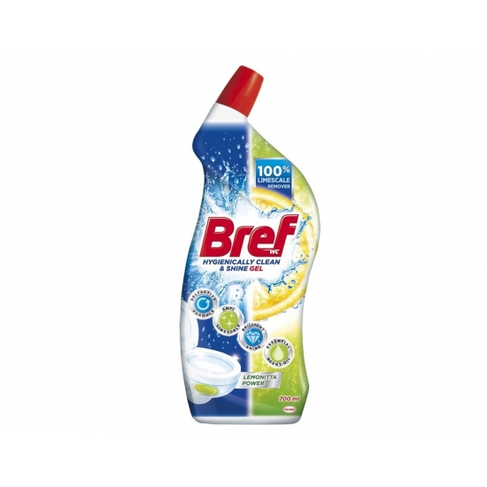 Bref WC Gel 700ml Hygiene Lemonita