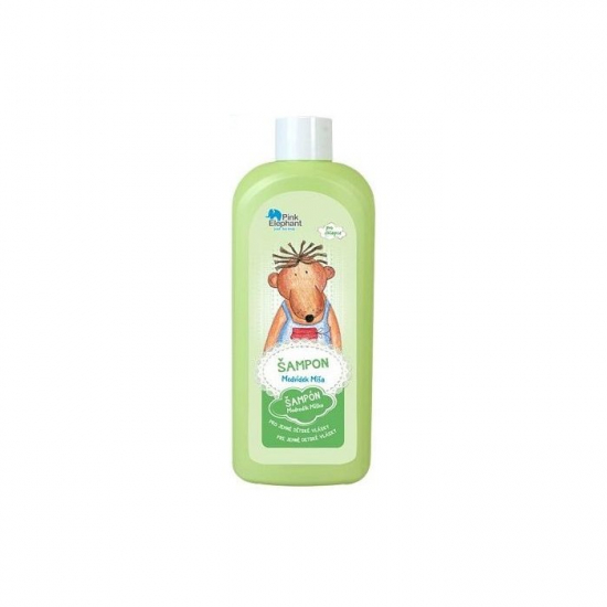 Pink Elephant šampon 500ml medvedík Miško