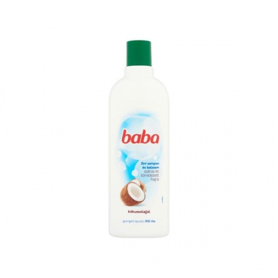 Baba šampon na vlasy 400ml Kokosovy olej