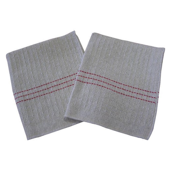 HTK0047 Ivana DRef 60x50 cm handra tk. biela vafl