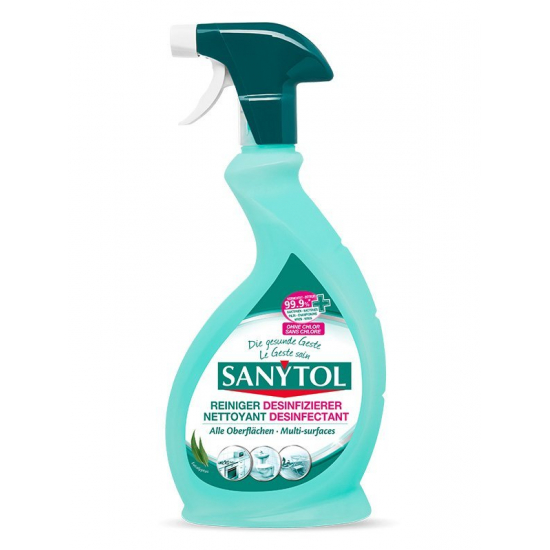 Sanytol čistič sprej eukaliptus- grep  500ml