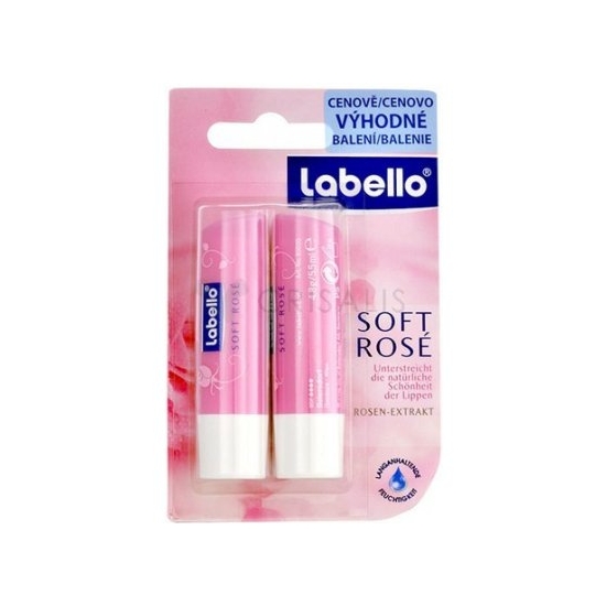 Labello balzam na pery 4.8g Soft rose