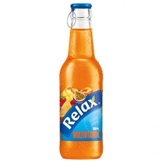 Relax viečko 0,25L sklo 100% multivitamín