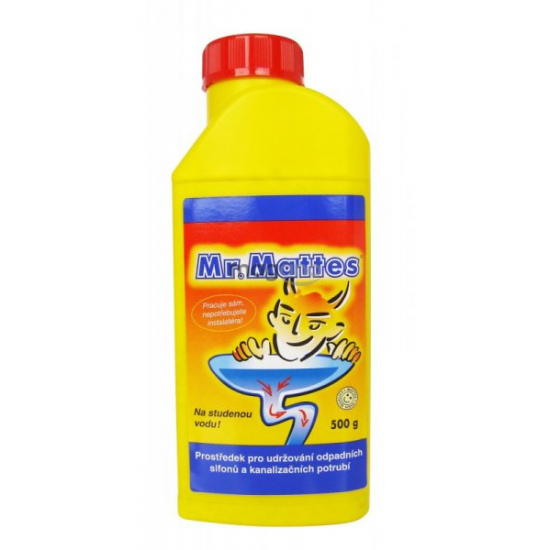 Mr. Mattes Prostriedok na čistenie sifónov 500g