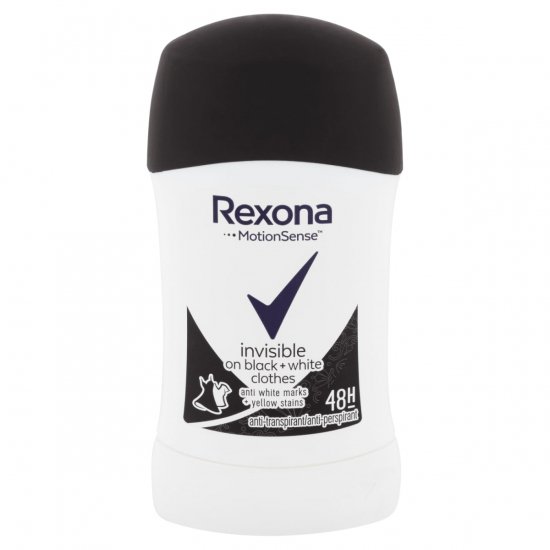 Rexona stick 40ml inv.black white