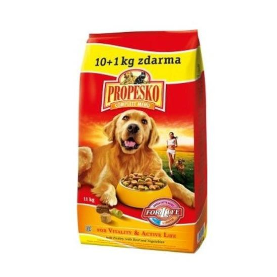 Propesko Granule pre psov Vitality hyd.-hov.-zelen. 11kg