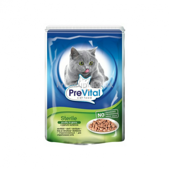 PreVital kapsička pre mačky 12x100g hydina-pečeň