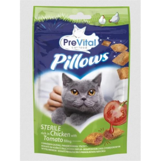 PreVital Snack pre mačky kurací s paradajkou 60g