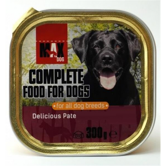Max Dog krmivo pre psov 300g bravčové