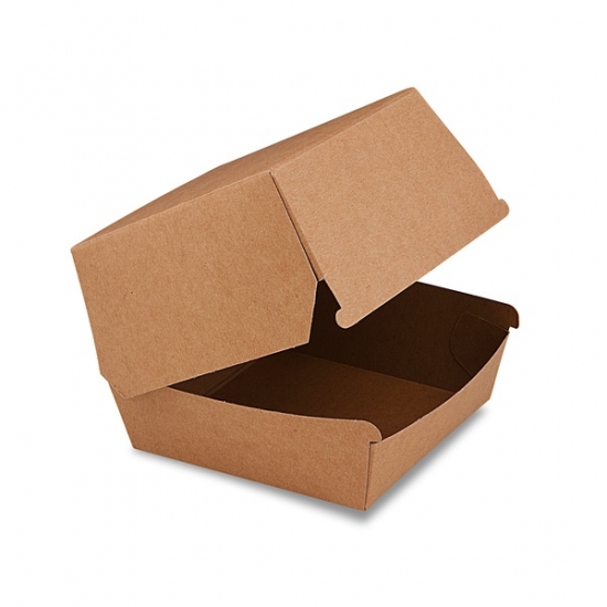 Hamburger BOX 110x110x90 hnedý 50ks