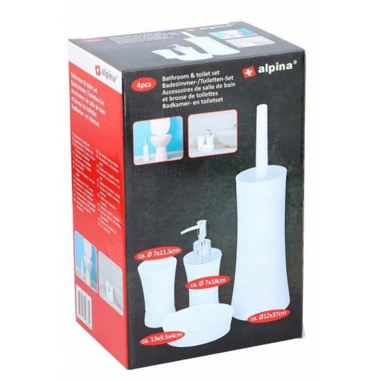 Alpina toalet set 4 ks