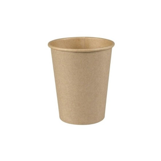 HP Pohár papierový EKO 230ml hnedý/12ks