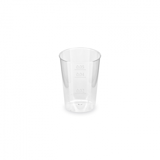 HP Pohár kryštál 2cl/4cl/5cl/40ks