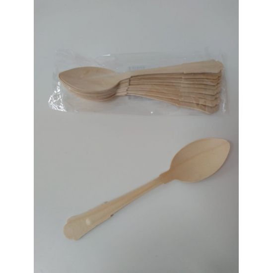 HP Lyžička z dreva 20,5cm/10ks