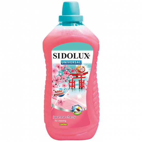 Sidolux univ. čistiaci prostriedok 1l Japonská višňa