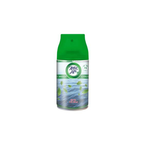 Miss Life osviežovač náhrada 250ml Oceán Breeze&Citrus Leaf