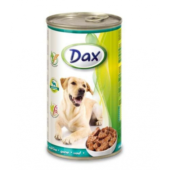 Dax konzerva pre psov 1240g zverina