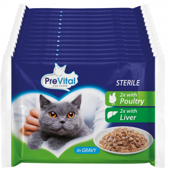 Prevital  kapsička pre mačky hyd-peč 4x100gr