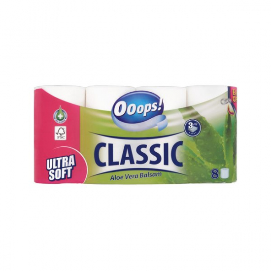 Ooops! Classic Aloe Vera 8rol/3vrstv