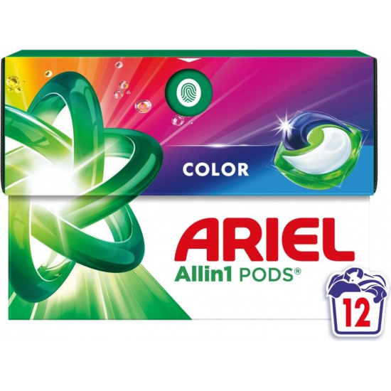 Ariel kapsule 12ks Color