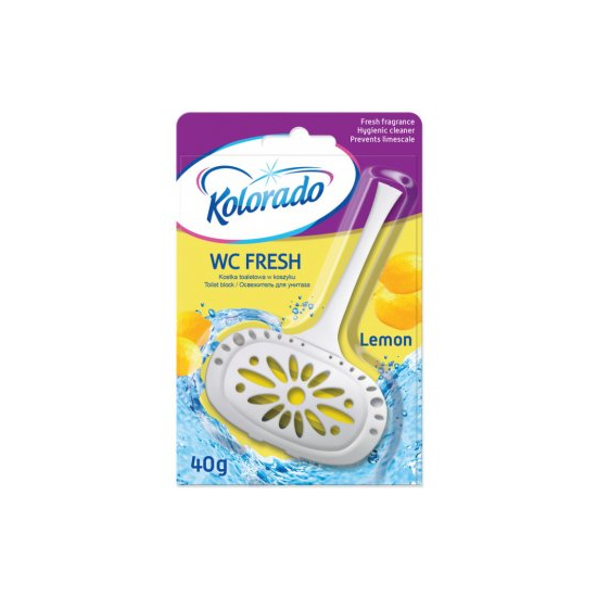 WC blok Kolorado Fresh Toilet Citrón 40g