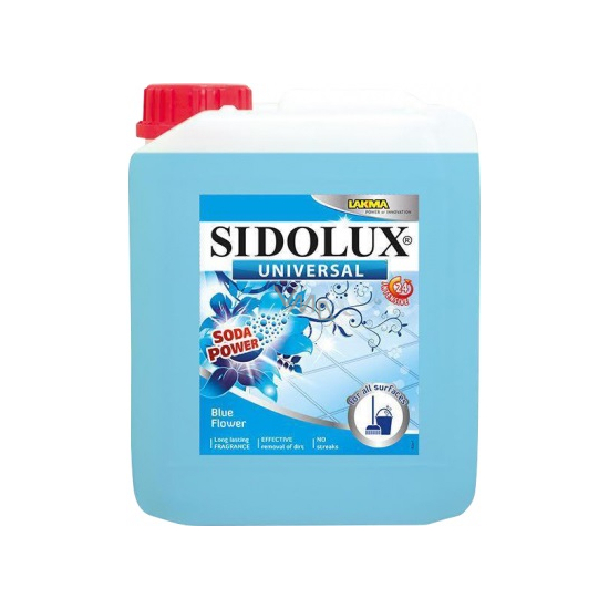 Sidolux Univ. čistiaci prostriedok na podlahy 5L Blue flower