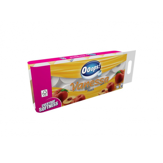 Ooops! Toaletný papier Everyday Peach 3vrstv/10 rol