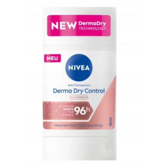 Nivea Stick 50ml Derma Dry Control Maximum