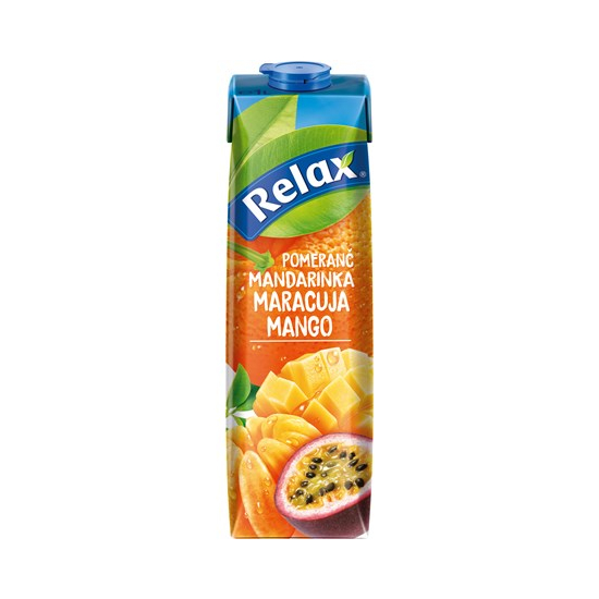 Relax 1L Maracuja, Mango, Mandarínka