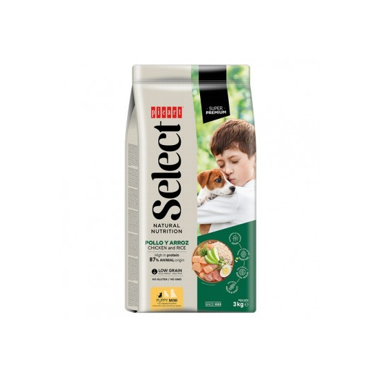 SELECT PUPPY MINI krmivo pre psy mal. plem. Hydina+Ryža 3kg