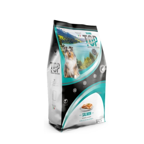 TOP PREMIUM Adult krmivo pre psy mal. a str. plemien Losos 3kg