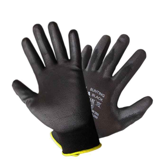 Rukavice BUNTING LIGHT BLACK 8