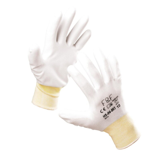 Rukavice BUNTING LIGHT WHITE 10