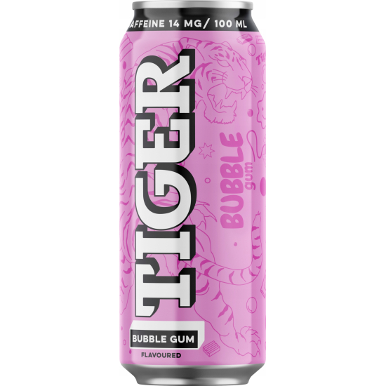 Tiger energetický nápoj 500ml Bubble gum