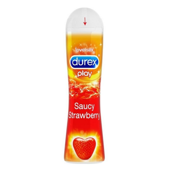 Durex Lubricant Saucy Strawberry 50ml