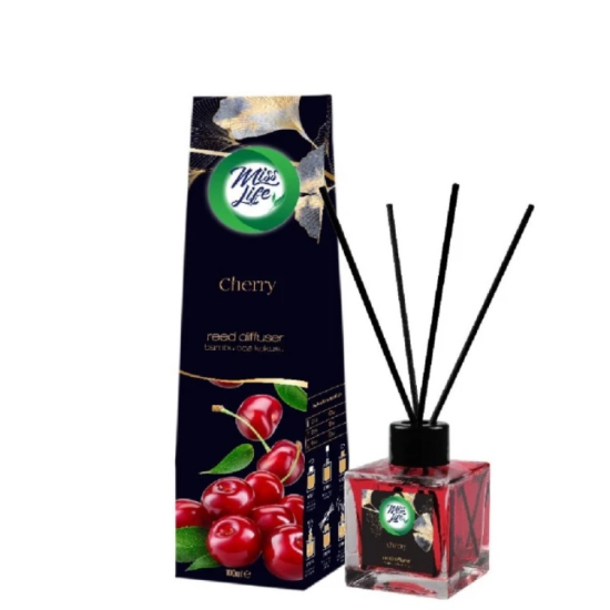 Miss Life Bamboo stick osviežovač 100ml Cherry
