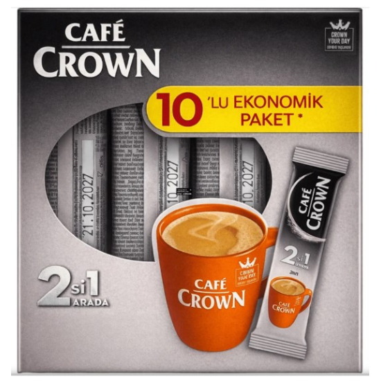 Café Crown Inštantná káva  2v1 10x11g