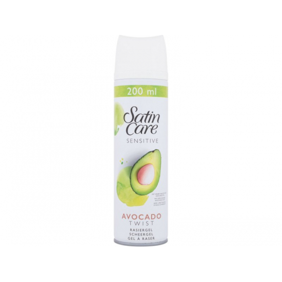 Gillette gél na holenie Satin Care 200ml Avocado Twist
