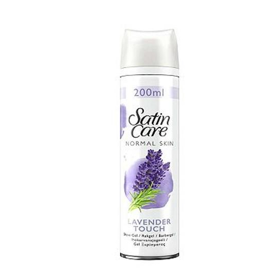 Gillette gél na holenie Satin Care 200ml Lavender