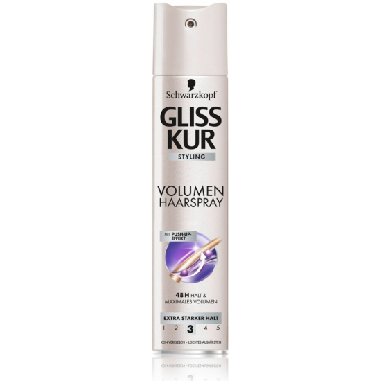 Gliss Kur lak na vlasy 250ml Volumen 3