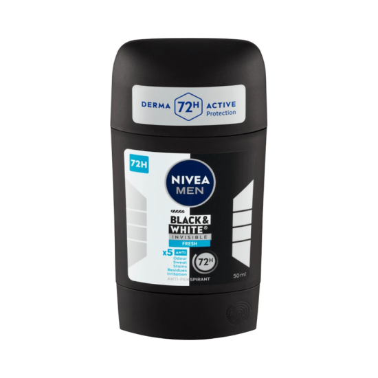 Nivea Stick FM 50ml B&W Invisible Fresh