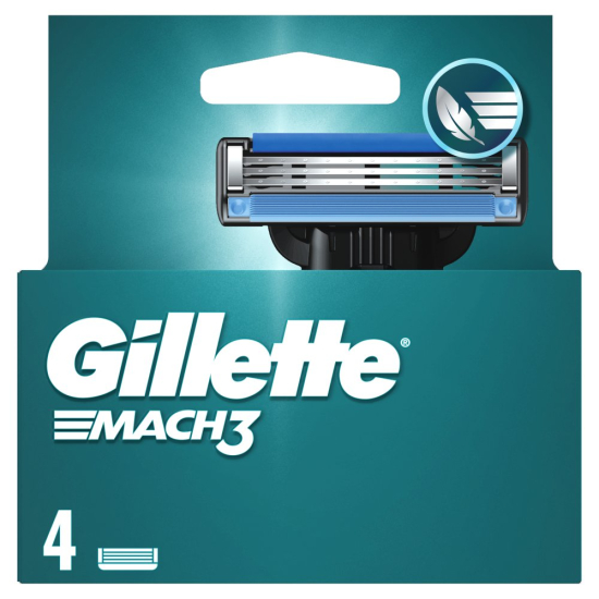 Gillette MACH3 4pcs