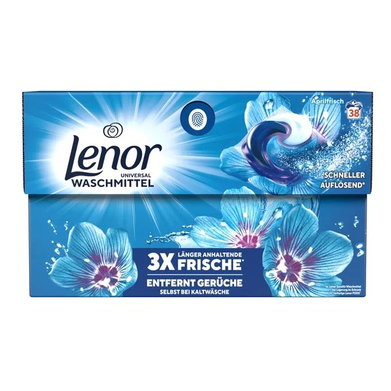 Lenor kapsule na pranie 38ks Universal April Fresh