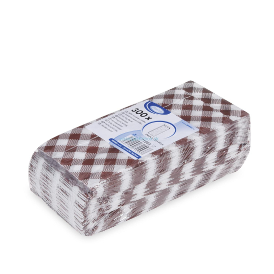 HP71553 Papierové vrecko Karo 9+2,5x20cm na Hot dog/300ks